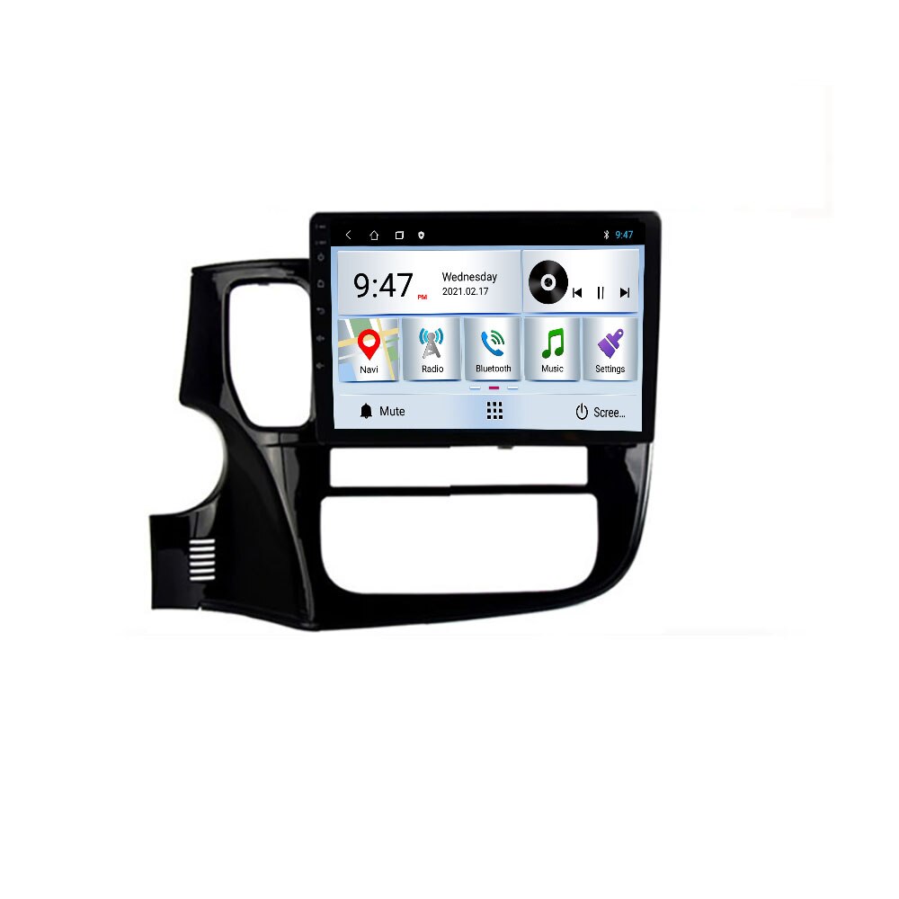 Navigatie dedicata Mitsubishi Outlander 2014- Edotec, cu Android, Radio, Bluetooth, Internet, procesor Quad Core, memorie 1GB si 16GB