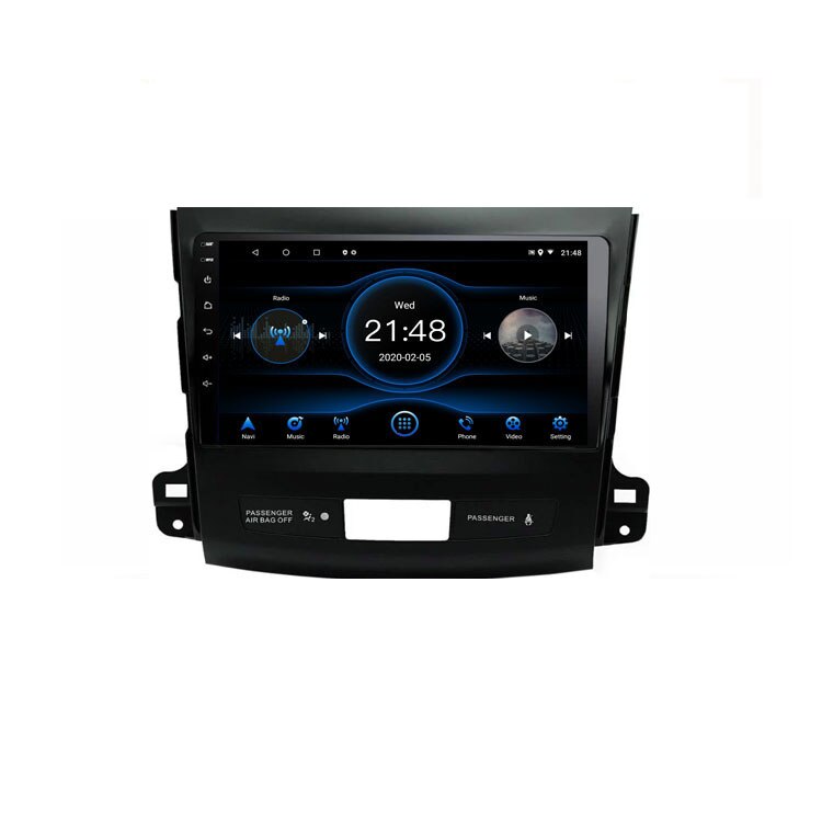Navigatie dedicata Mitsubishi Outlander 2010 Edotec, cu Android, Radio, Bluetooth, Internet, procesor Octa Core, memorie 2GB si 16GB