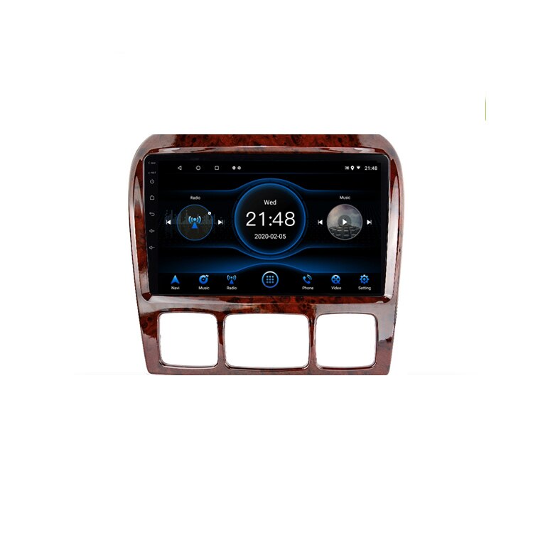 Navigatie dedicata Mercedes Clasa S 1998-2005 Edotec, cu Android, Radio, Bluetooth, Internet, procesor Octa Core, memorie 2GB si 16GB