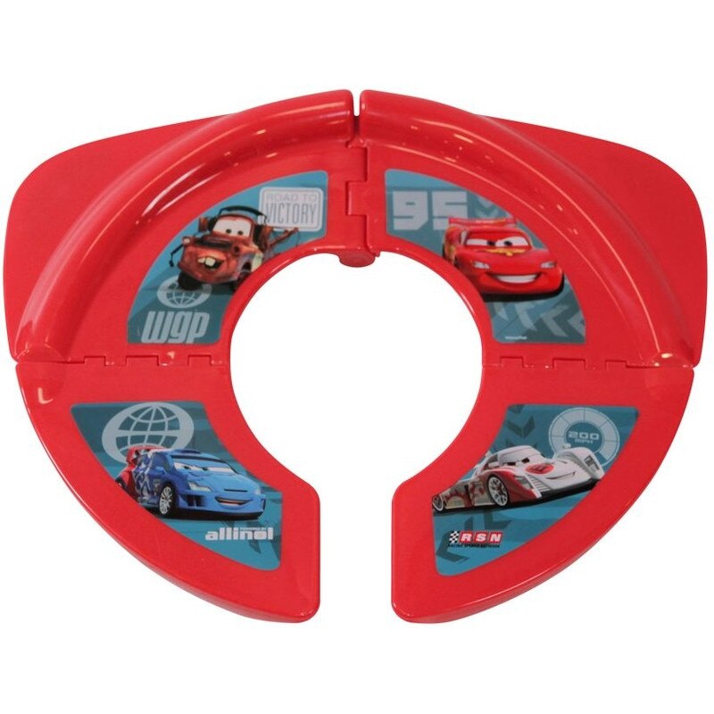 Reductor pliabil pentru toaleta Disney Cars RTPOKDC, Rosu