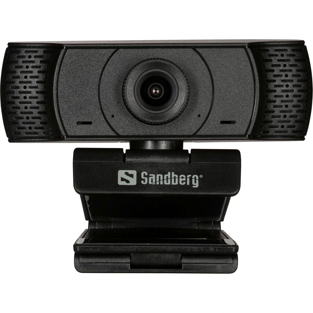 Camera Web OFFICE, Sandberg, Full HD, USB, 30 FPS, 1080p, Negru