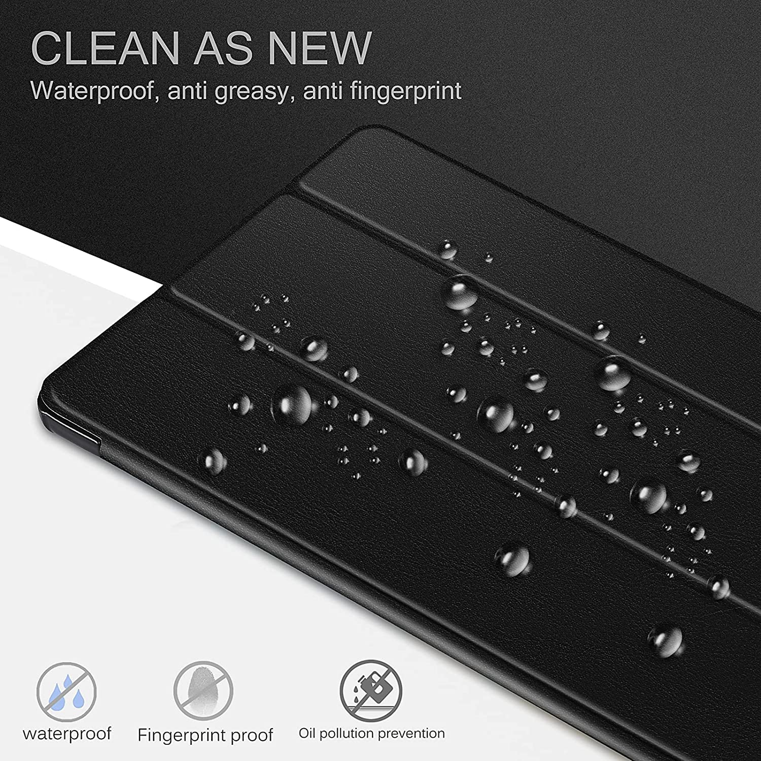 Husa Premium Book Cover Slim pentru Samsung Tab A7 Lite 8.7 inch Model SM-T220 / T225 (2021)