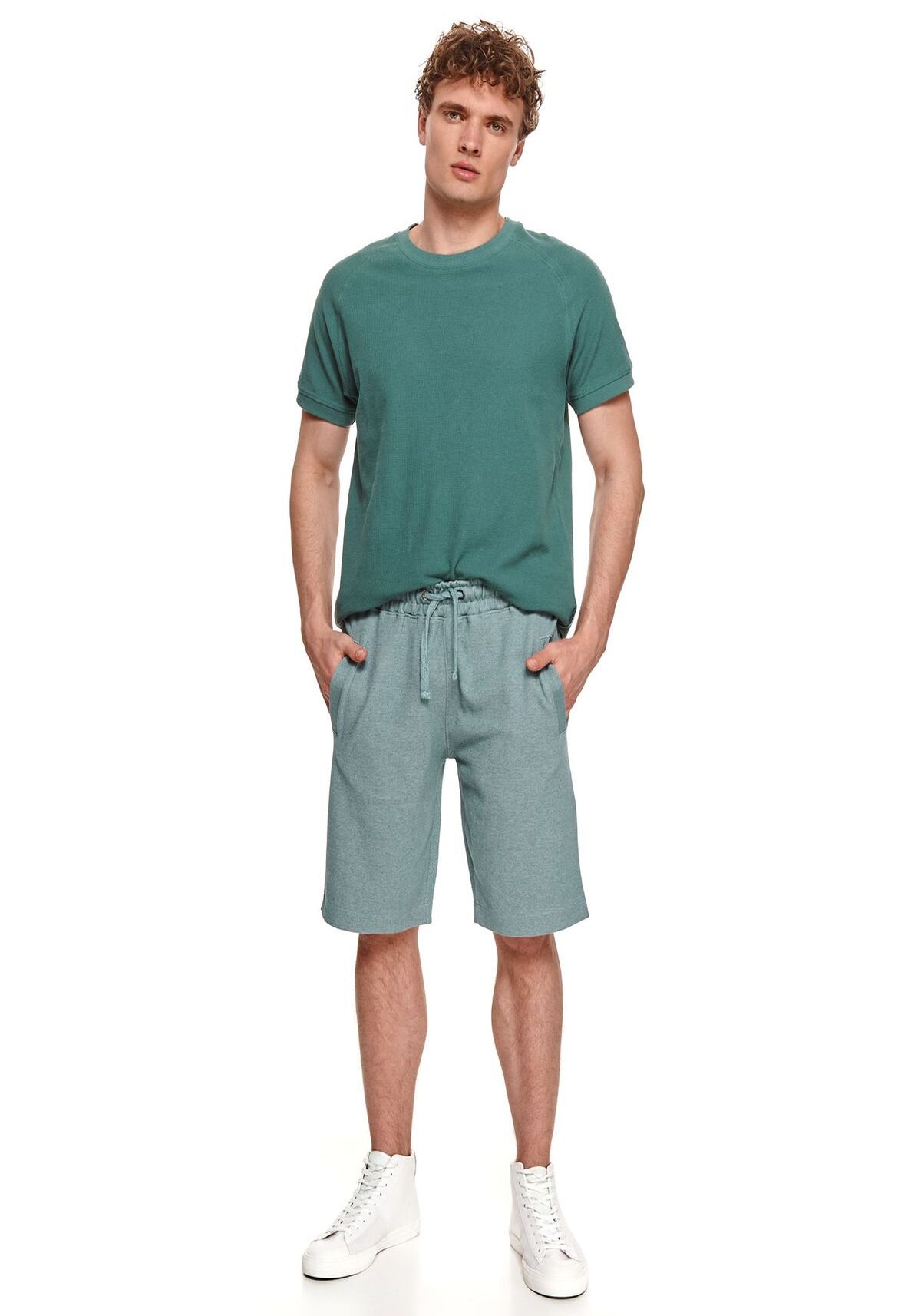 Pantaloni scurti barbati, TOP SECRET, SSZ1158, Verde