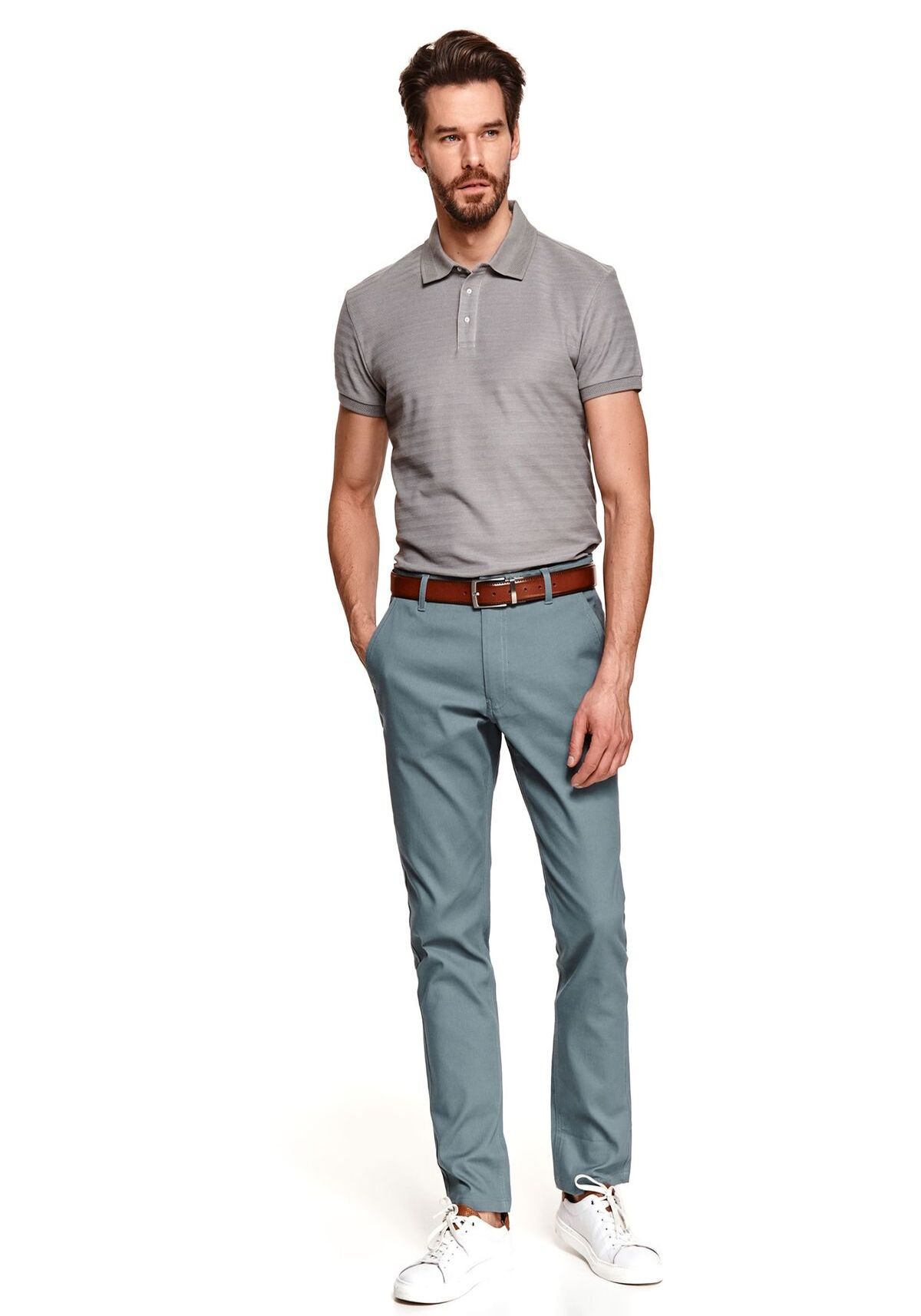 Pantaloni barbati, TOP SECRET, SSP3708, Verde