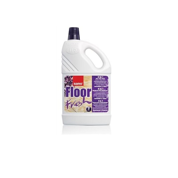 Препарат за под, Sano Floor Fresh, Люляк, 2л