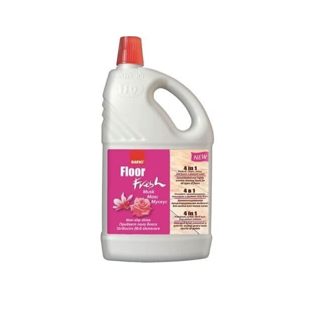 Detergent pardoseli, Sano Floor Fresh, Musk, 2L