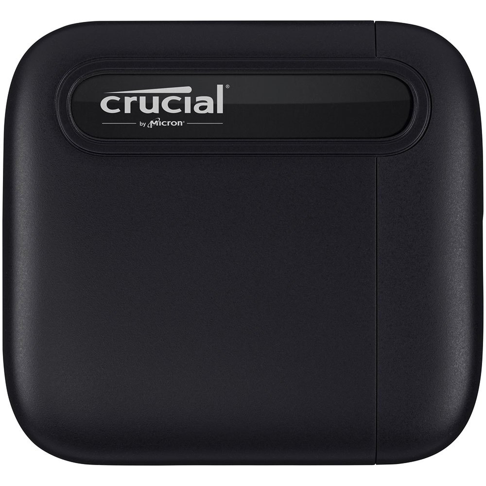 Solid-State Drive, Crucial X6, 1 TB, USB 3.1/2 x USB-C, Negru