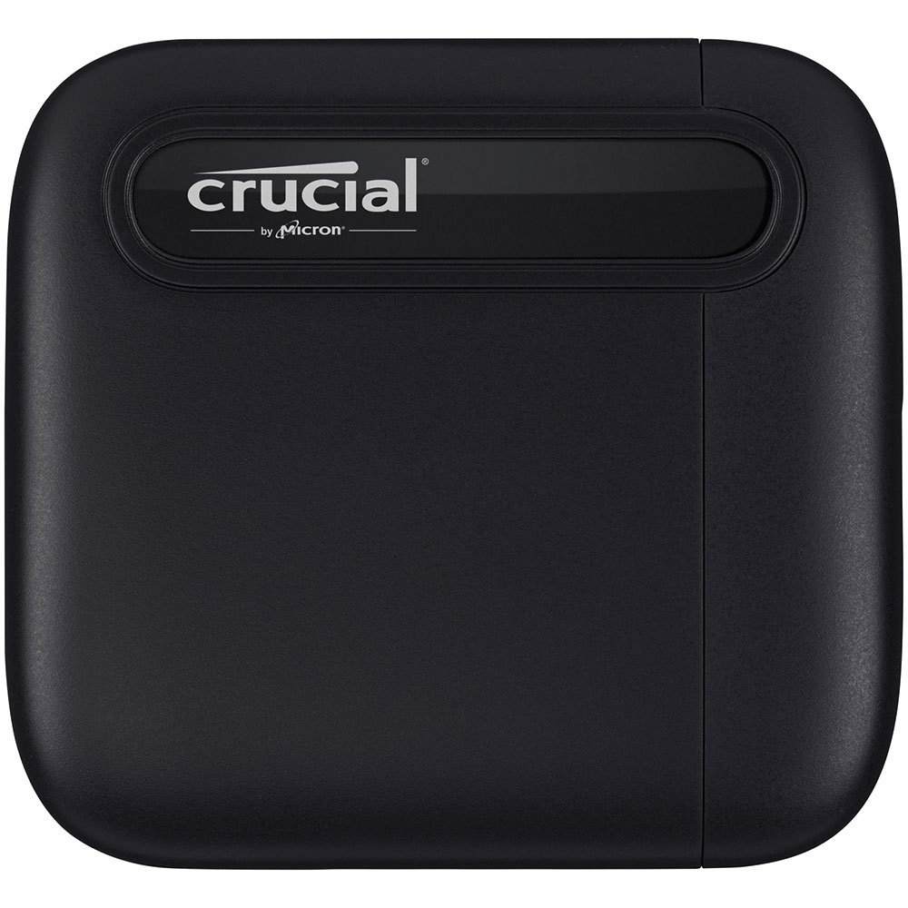 Solid-State Drive, Crucial X6, 2 TB, USB 3.1/2 x USB-C, Negru