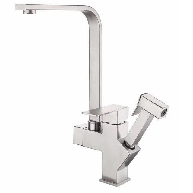 Baterie bucatarie ,dus extractabil ,inox, Smack Smk 1760