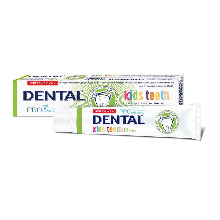 Паста за зъби Dental Pro, детска, 6+ год., 50 ml