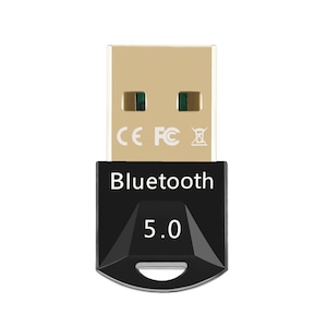 Adaptor wireless BOMSTOM, Bluetooth 5.0, Plug and play, USB, Negru