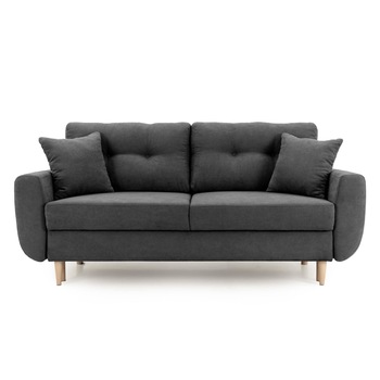 Canapea Fixa 2 locuri HELSINKI, 190x90x81 cm, Gri Canapea Fixa 2 locuri HELSINKI, 190x90x81 cm, Gri