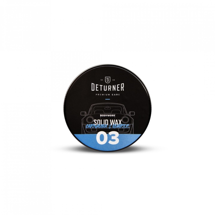 Ceara auto, Deturner, Solid Wax Carnauba & Quartz, 50g