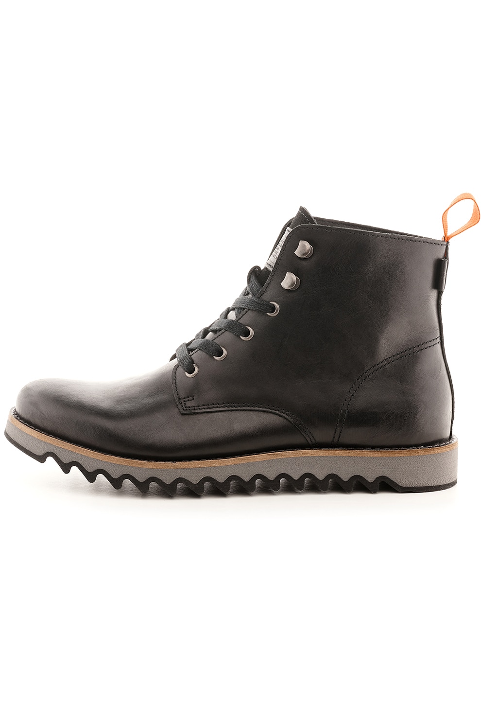 Levi's, Ghete de piele cu banda contrastanta, Negru