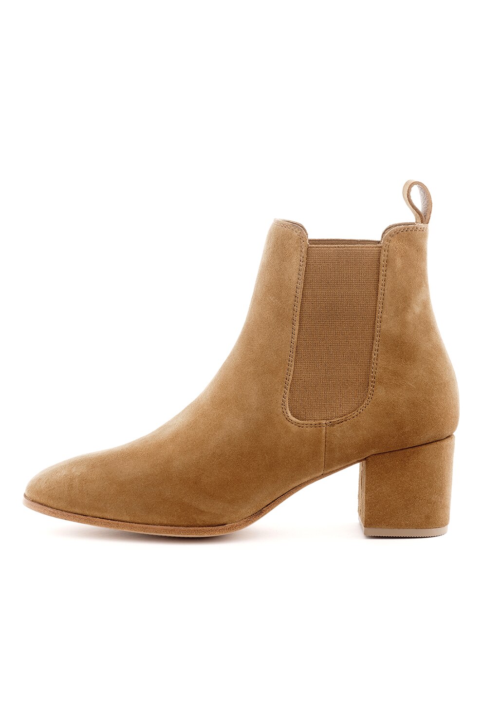 Levi's, Botine de piele intoarsa, Maro caramel