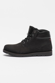 Levi's, Ghete de piele si piele ecologica Jaxed, Negru Levi's, Ghete de piele si piele ecologica Jaxed, Negru