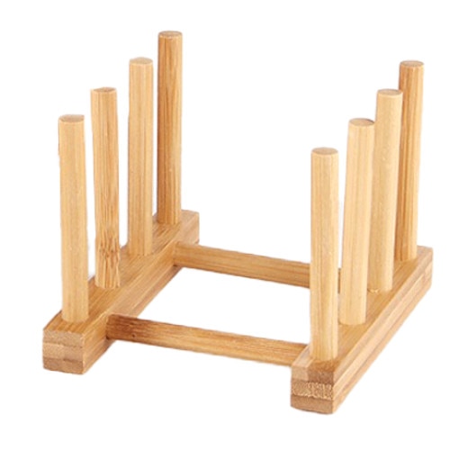 Suport bambus RAKI pentru farfurii 21x10cm
