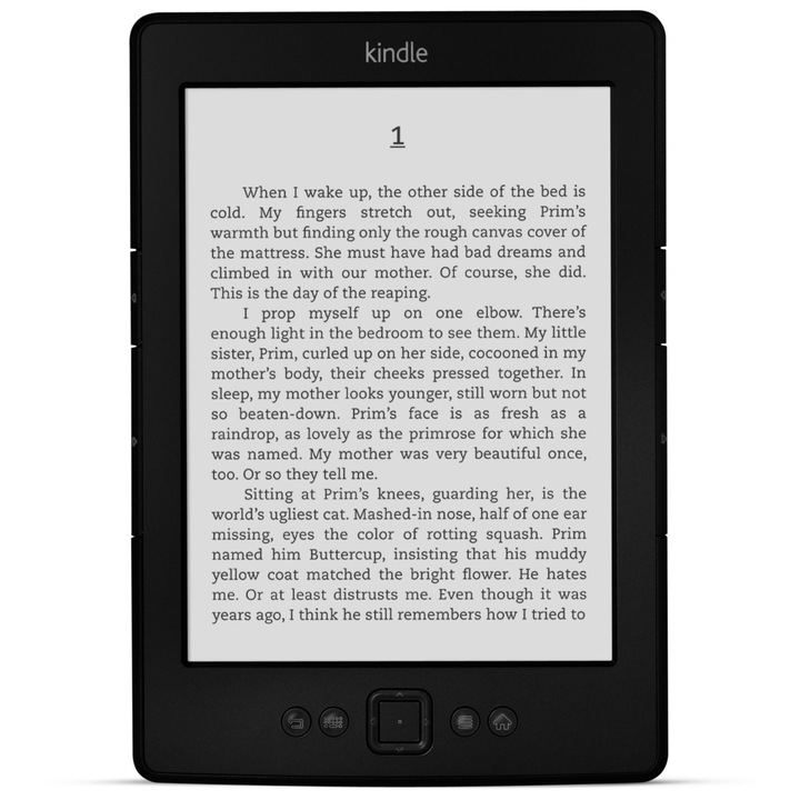 eBook Reader Kindle 6", Wi-Fi, Negru