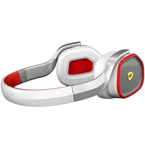 Casti audio cu banda Ferrari Scuderia R200 by Logic3, Alb - eMAG.ro