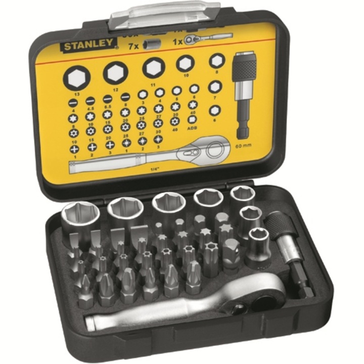 Set 40 accesorii Stanley 1-13-906