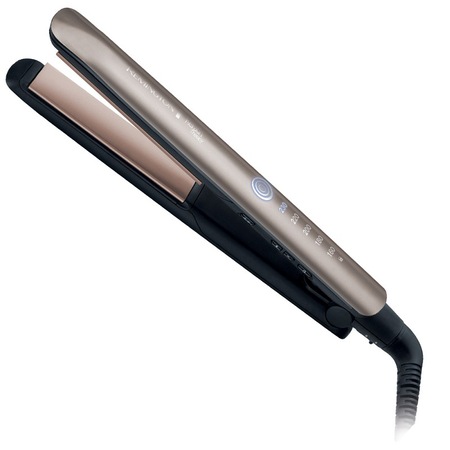Преса за коса Remington Keratin Therapy Pro S8590, 230 градуса, Златиста
