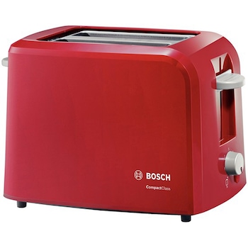 Prajitor de paine Bosch TAT3A014, 980 W, 2 felii, Rosu Prajitor de paine Bosch TAT3A014, 980 W, 2 felii, Rosu