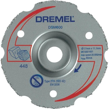 Disc universal pentru taieri de margine Dremel DSM600 Disc universal pentru taieri de margine Dremel DSM600