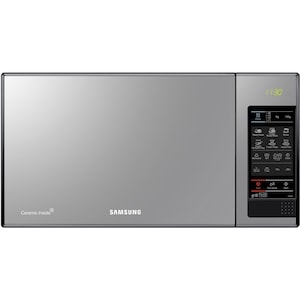 Cuptor cu microunde Samsung GE83X, 23 l, 800 W, Grill, Afisaj digital, Child Lock, Sticla neagra
