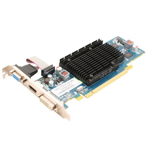 【中古】ATI Technologies ATI Sapphire PCIe 1024MB HD5450 2xDVI LiRe Silent Placa video Sapphire ATI Radeon HD 5450, 1024MB, GDDR2, DVI, HDMI