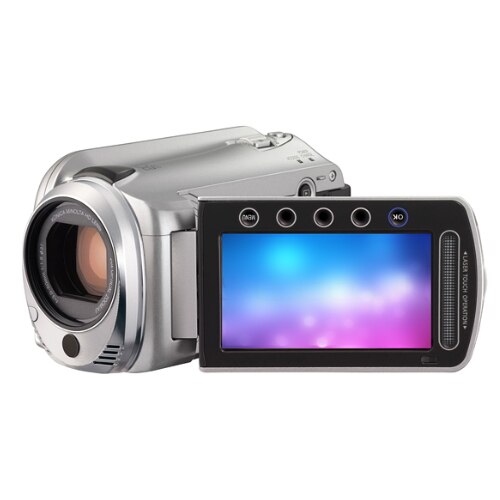 Camera video JVC Everio Full-HD GZ-HD500S, Argintiu - eMAG.ro