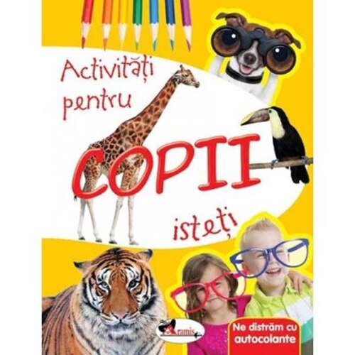 Ne distram cu autocolante - Activitati pentru copii isteti