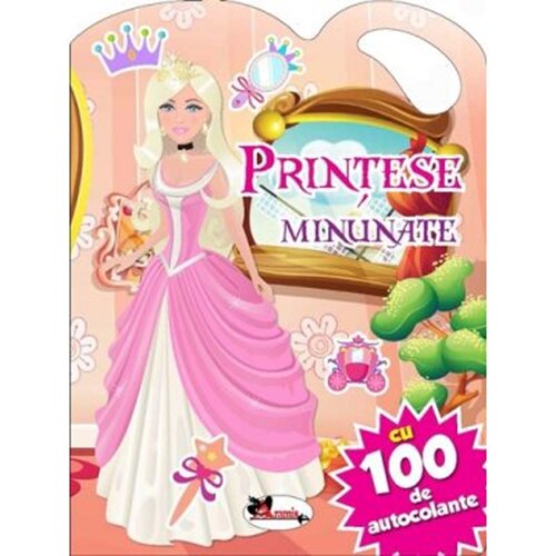 Printese minunate - Activitati cu 100 de autocolante