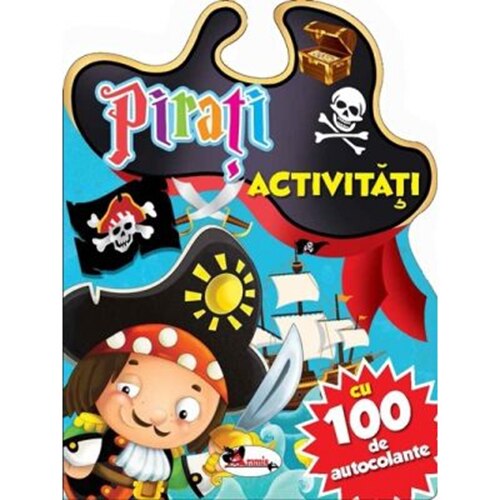 Pirati - Activitati cu 100 de autocolante