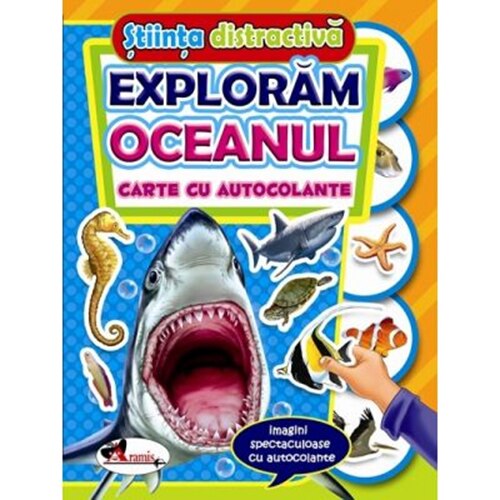 Exploram Oceanul - Carte cu autocolante