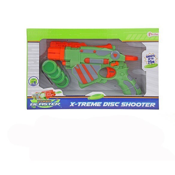 Pistol Toi-Toys cu cu gloante discuri de spuma