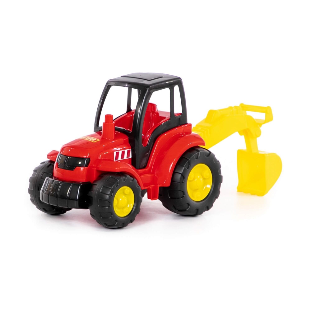 Tractor Polesie - Champion, rosu, 36 x 22 x 31 cm