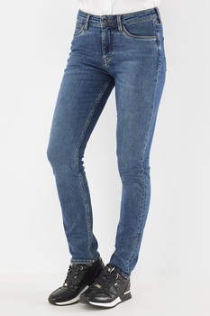 Mexx, Blugi cu talie medie Jenna, Albastru Mexx, Blugi cu talie medie Jenna, Albastru