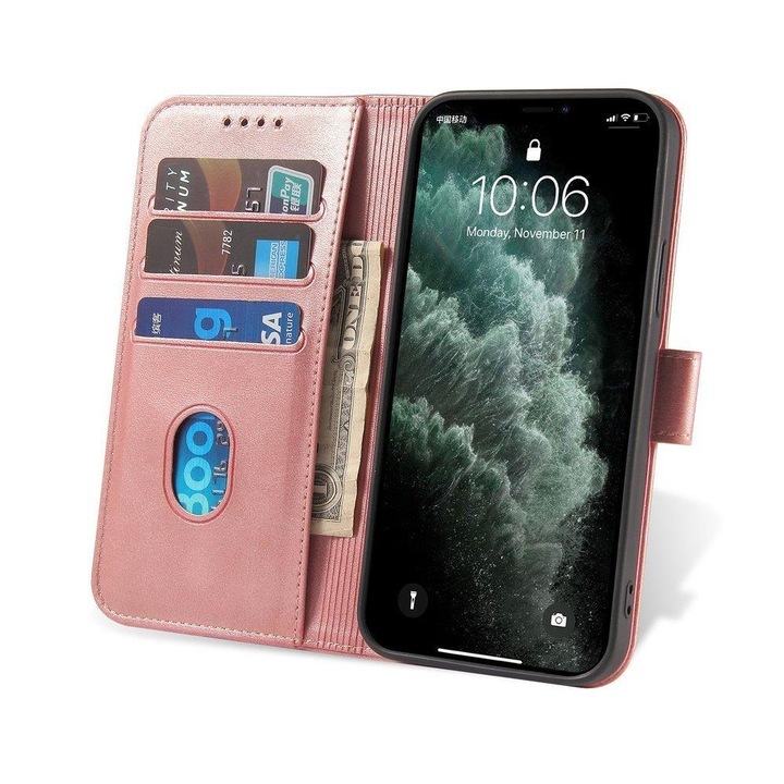 Калъф fixGuard Magnet Elegant Book за Samsung Galaxy A51 5G pink