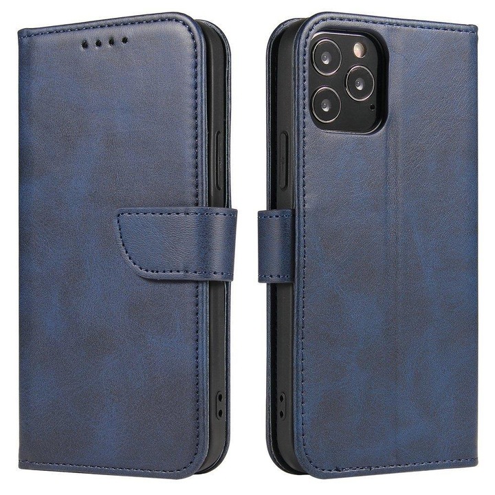 Калъф Magnet Case Elegant Bookcase със стойка за Samsung Galaxy A72, 4G, син