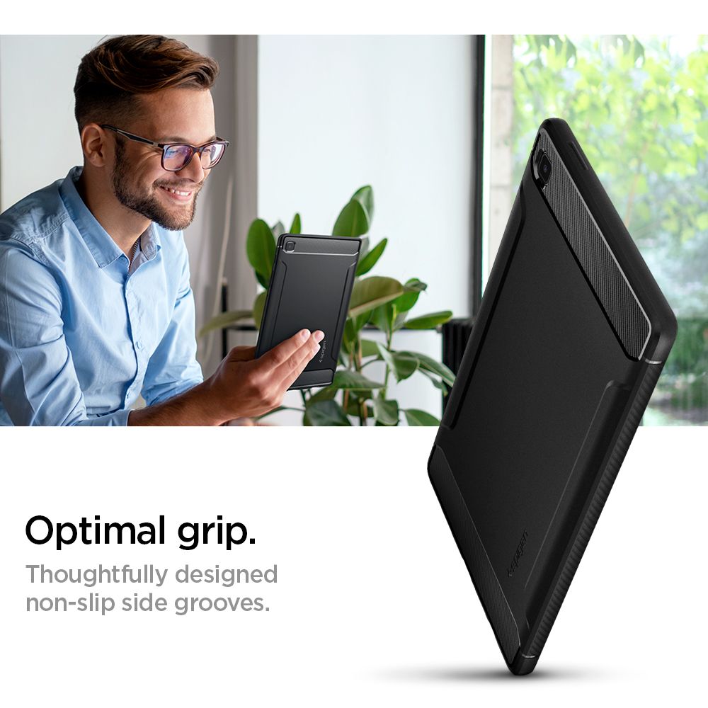 Carcasa Spigen Rugged Armor compatibila cu Samsung Galaxy Tab A7 Lite 8.7 inch Matte Black