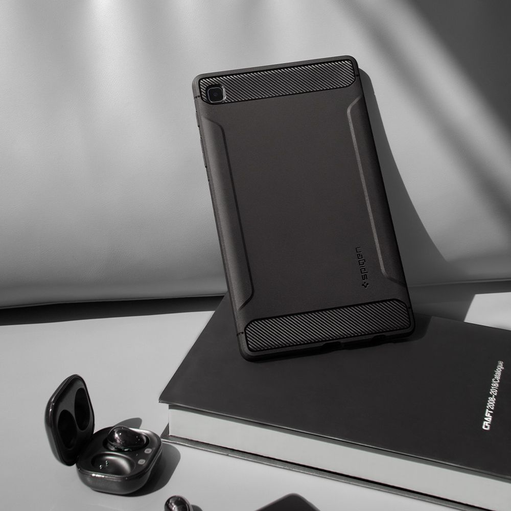 Carcasa Spigen Rugged Armor compatibila cu Samsung Galaxy Tab A7 Lite 8.7 inch Matte Black