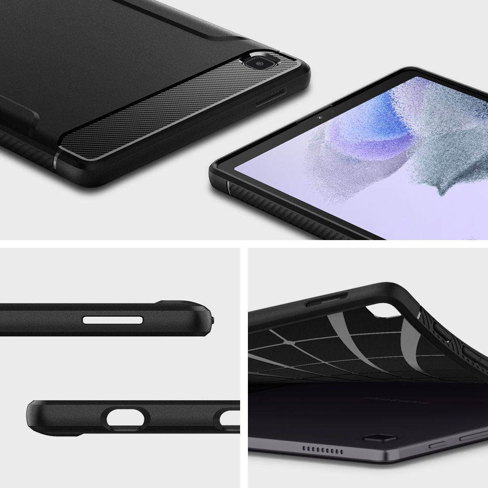 Carcasa Spigen Rugged Armor compatibila cu Samsung Galaxy Tab A7 Lite 8.7 inch Matte Black