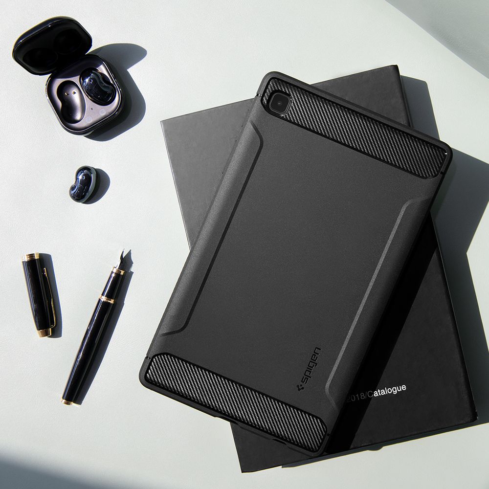 Carcasa Spigen Rugged Armor compatibila cu Samsung Galaxy Tab A7 Lite 8.7 inch Matte Black