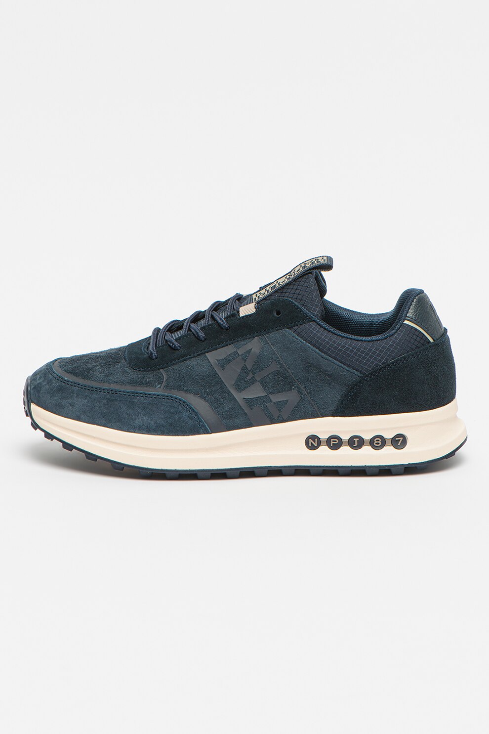 Napapijri, Pantofi sport de piele intoarsa Slate, Bleumarin