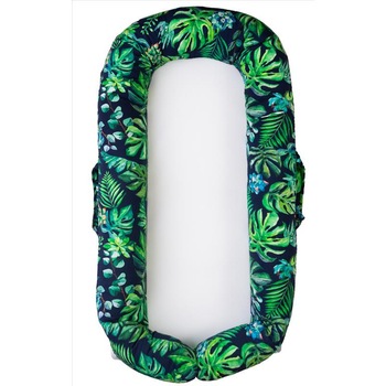 Saltea reductor 3 in 1 cu spuma Bed Nest Delux Bamboo Panda Saltea reductor 3 in 1 cu spuma Bed Nest Delux Bamboo Panda