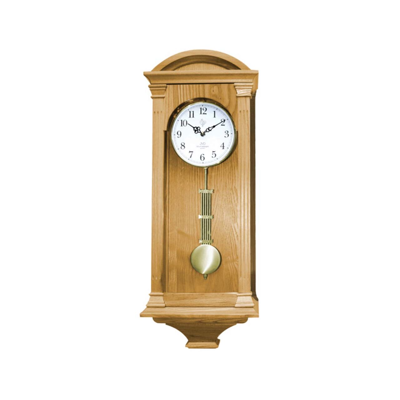 Ceas de perete JVD N9317.3, Quartz, Alb, Analogic, Clasic