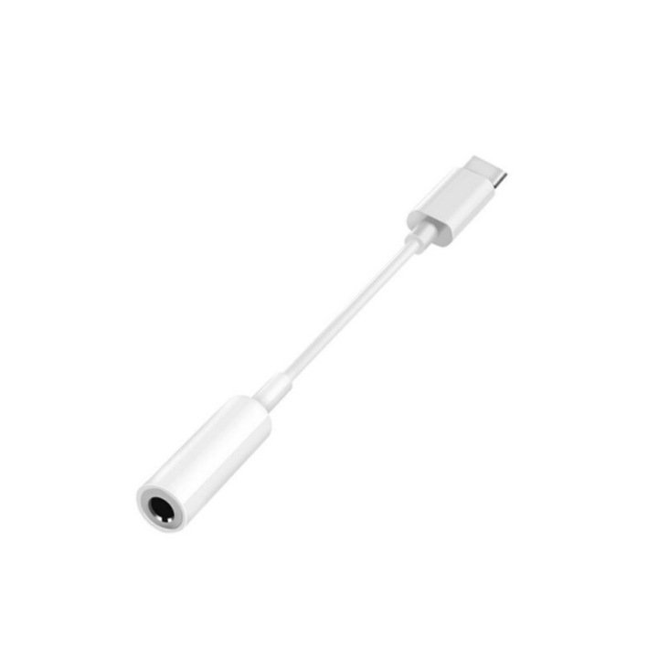 Adaptor Upzz De La Type-c La Jack 3.5mm Alb - 71201