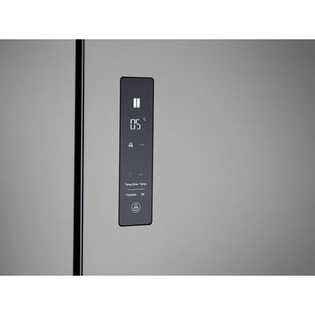 Frigider Side by side tipFrenchdoor Severin FRD 8993, volum total 357L, 260KWh/an, Full No Frost, inox