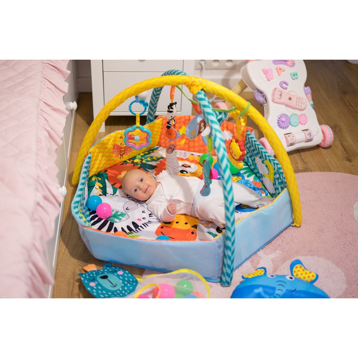 Centru De Activitati Pentru Bebelusi Multi Qkids Zoo Emag Ro