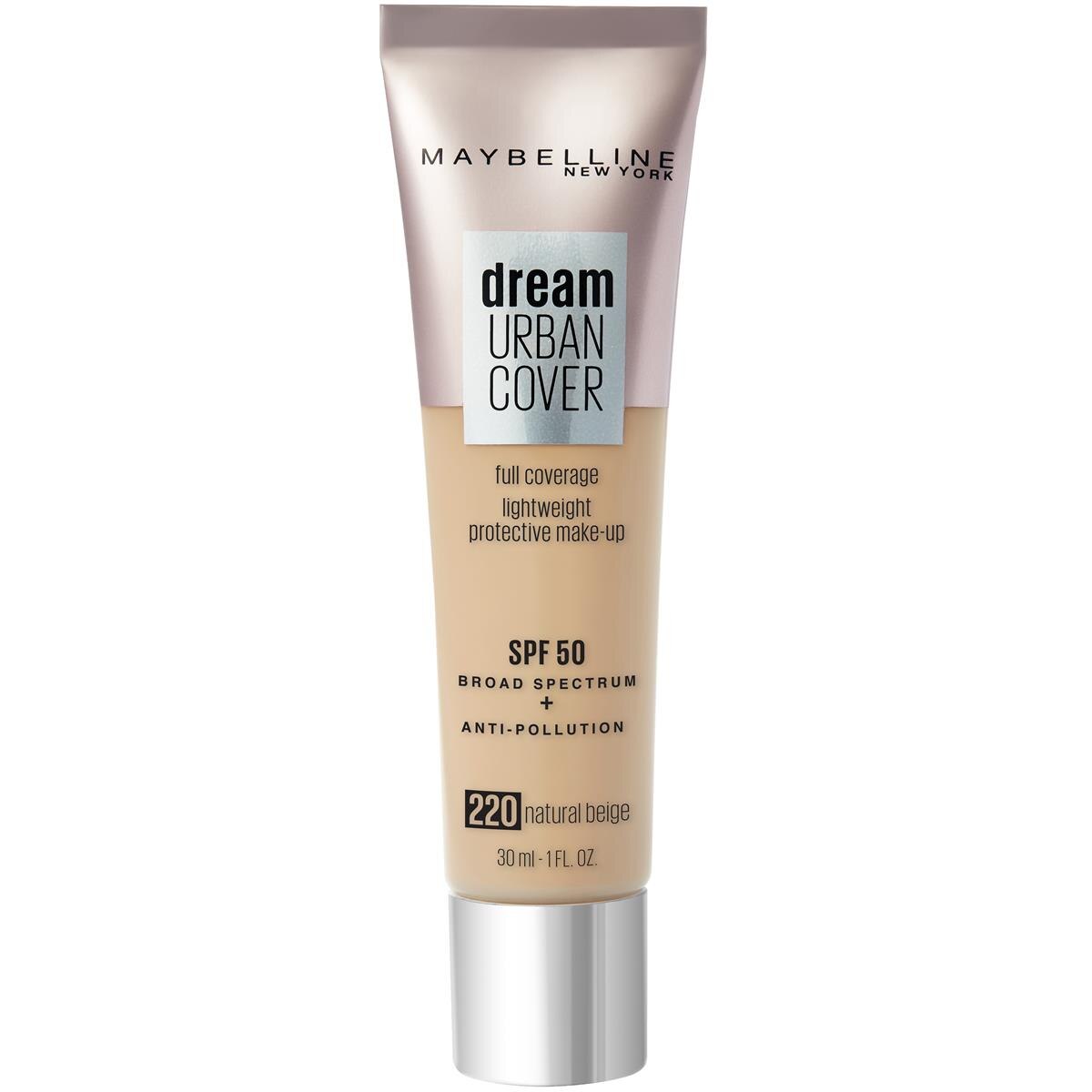 Fond de ten Maybelline - Dream Urban Cover Foundation - 220 Natural Beige 30ml